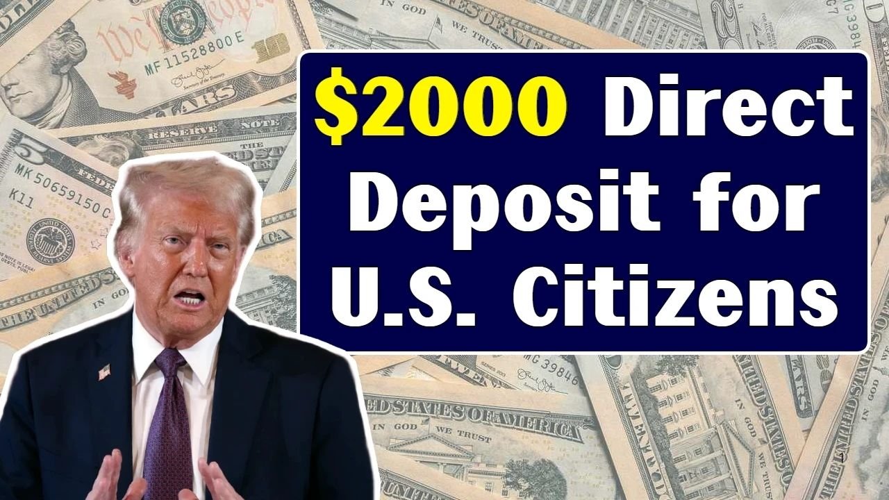$2000 Direct Deposit for U.S. Citizens in January 2026: Eligibility & Payment Dates