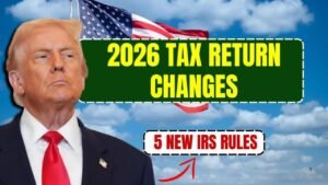 2026 Tax Return Changes: Five New IRS Rules Every Filer Needs to Understand