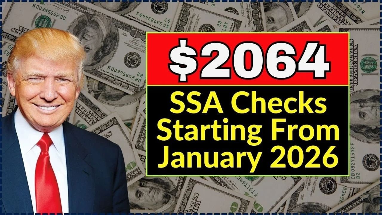 $2064 SSA Checks Starting From January 2026 – Good News for SSI, SSDI, VA & Low-Income Beneficiaries