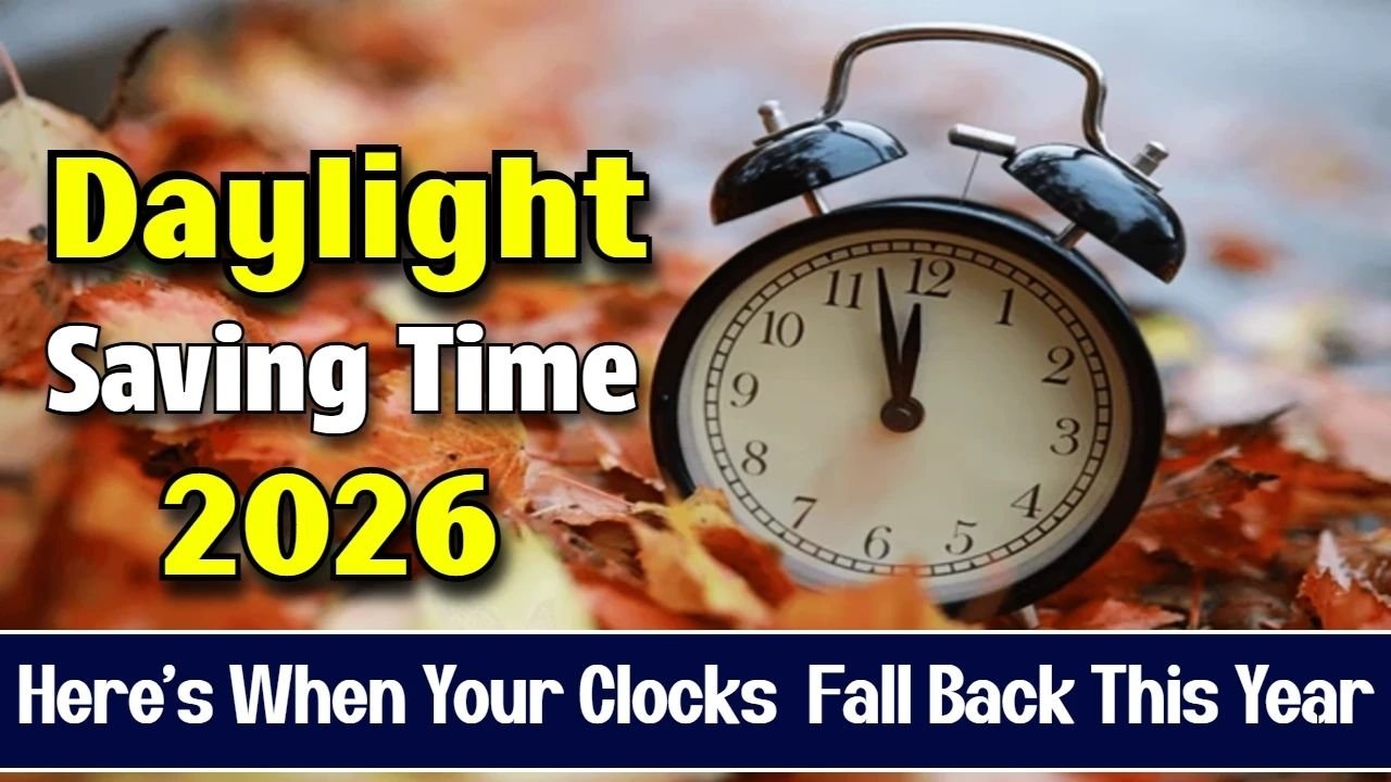 Daylight Saving Time 2026 – Here’s When Your Clocks Fall Back