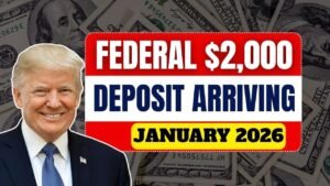 Federal $2,000 Deposit Coming in January 2026: Complete Guide for Eligibility, Rules, and Payment Timeline