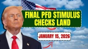 Final PFD Stimulus Checks Land January 15, 2026: Who Will Qualify?