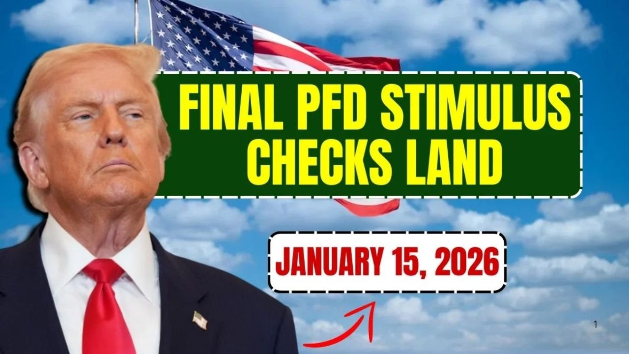 Final PFD Stimulus Checks Land January 15, 2026: Who Will Qualify?