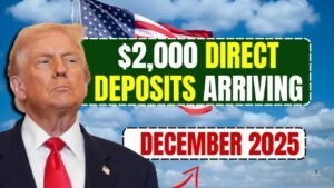 IRS $2,000 Direct Deposits Coming December 2025 – Eligibility, Dates, and Rules