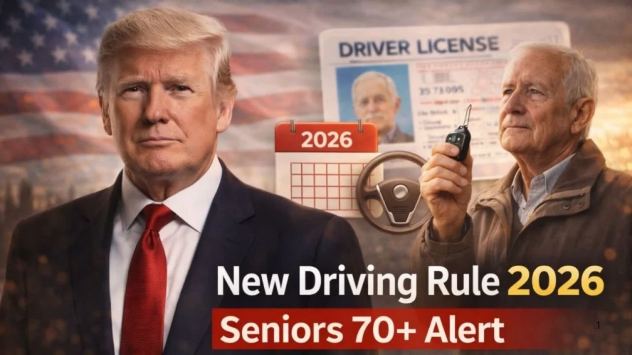New U.S. Driving License Rule for Seniors in 2026 – What Drivers Over 70 Must Know