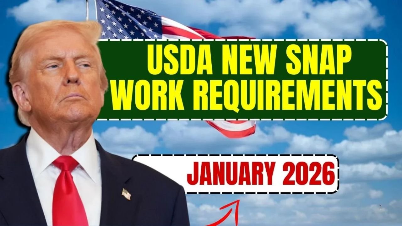 USDA SNAP Work Requirements 2026: What Changes in January and Who Will Be Affected